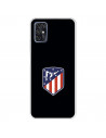 Funda para ZTE Blade V2020 del Atlético de Madrid Escudo Fondo Negro  - Licencia Oficial Atlético de Madrid