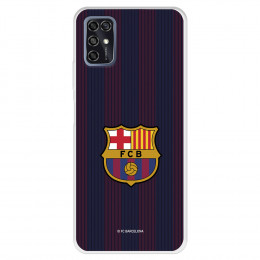 Funda para ZTE Blade V2020 del FC Barcelona Rayas Blaugrana  - Licencia Oficial FC Barcelona