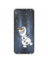 Funda para Motorola Moto G50 5G Oficial de Disney Olaf Transparente - Frozen