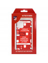 Funda para Motorola Moto G6 del Atlético de Madrid Coraje y corazón  - Licencia Oficial Atlético de Madrid