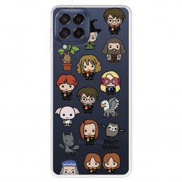 Funda para Samsung Galaxy M53 Oficial de Harry Potter Personajes Iconos - Harry Potter