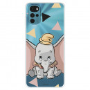 Funda para Motorola Moto G22 Oficial de Disney Dumbo Silueta Transparente - Dumbo