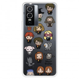 Funda para Vivo Y76 5G Oficial de Harry Potter Personajes Iconos - Harry Potter