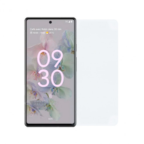 Verre trempé transparent pour Google Pixel 6A