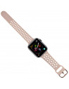 Bracelet Montre pour Apple Watch 42 mm Noire Punteada