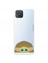 Funda para Oppo A92S Oficial de Star Wars Baby Yoda Sonrisas - The Mandalorian