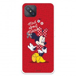 Funda para Oppo A92S Oficial de Disney Minnie Mad About - Clásicos Disney