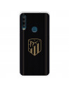 Funda para Alcatel 1SE 2020 del Atlético de Madrid Escudo Dorado Fondo Negro  - Licencia Oficial Atlético de Madrid