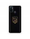 Coque pour Oppo A11s du Atlético de Madrid Ecusson doré Fond Noir  - Licence Officielle Atlético de Madrid