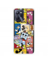 Funda para Realme Narzo 50A Prime Oficial de Disney Mickey Comic - Clásicos Disney