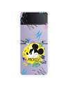 Funda para Samsung Galaxy Z Flip4 Oficial de Disney Mickey Mickey Urban - Clásicos Disney