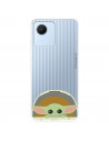 Funda para Realme C30 Oficial de Star Wars Baby Yoda Sonrisas - The Mandalorian