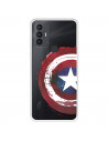 Funda para TCL 306 Oficial de Marvel Capitán América Escudo Transparente - Marvel