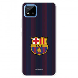 Funda para Realme Narzo 50 del FC Barcelona Rayas Blaugrana  - Licencia Oficial FC Barcelona