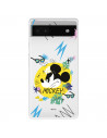 Funda para Google Pixel 6A Oficial de Disney Mickey Mickey Urban - Clásicos Disney