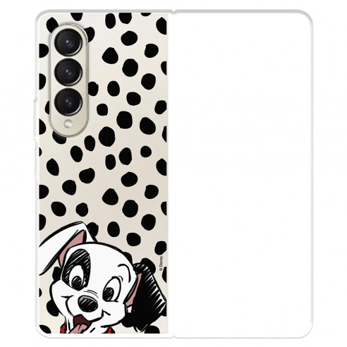 Funda para Samsung Galaxy Z Fold4 Oficial de Disney Cachorro Manchas - 101 Dálmatas