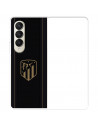 Funda para Samsung Galaxy Z Fold4 del Atlético de Madrid Escudo Dorado Fondo Negro  - Licencia Oficial Atlético de Madrid