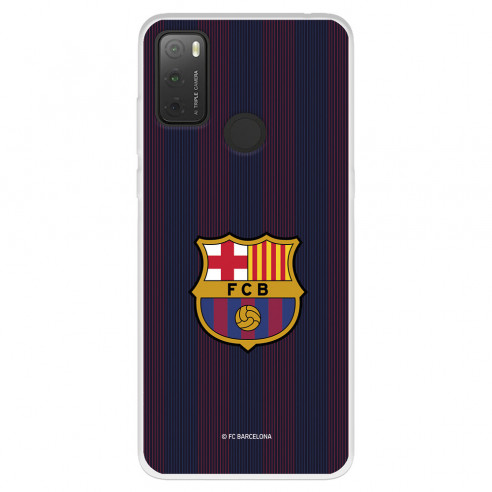 Funda para TCL 20Y del FC Barcelona Rayas Blaugrana  - Licencia Oficial FC Barcelona