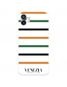 Funda para Vivo X80 Pro del Venezia Football Club Fondo Blanco Rayas  - Licencia Oficial Venezia Football Club