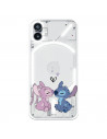 Coque pour Nothing Phone 1 Officielle de Disney Angel & Stitch Bisou - Lilo & Stitch