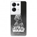 Funda para Oppo Reno 8 Pro Oficial de Star Wars Darth Vader Fondo negro - Star Wars