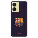 Funda para Vivo Y16 del FC Barcelona Rayas Blaugrana  - Licencia Oficial FC Barcelona