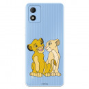 Funda para TCL 305i Oficial de Disney Simba y Nala Silueta - El Rey León