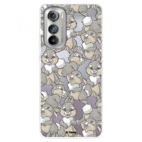 Funda para Motorola edge 30 Oficial de Disney Tambor Patrones - Bambi