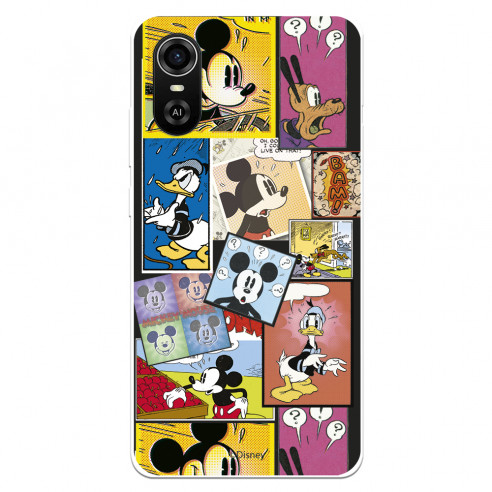 Funda para ZTE Blade A31 Plus Oficial de Disney Mickey Comic - Clásicos Disney