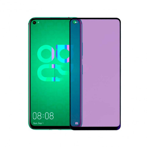 Verre Trempé Complet Anti Blue-Ray pour Huawei Nova 5T