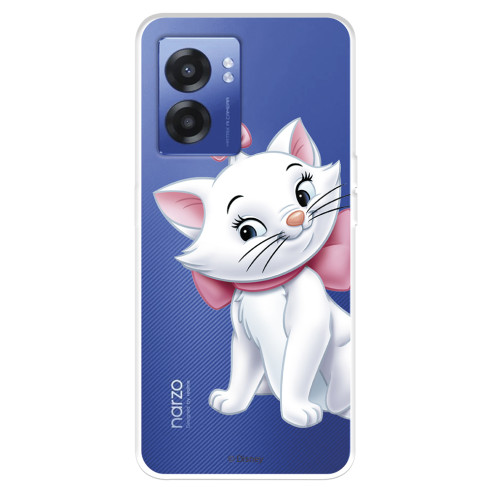 Funda para Oppo A57 4G Oficial de Disney Marie Silueta - Los Aristogatos