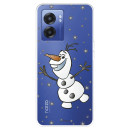 Funda para Oppo A57 4G Oficial de Disney Olaf Transparente - Frozen