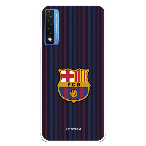 Funda para TCL 20 5G del FC Barcelona Rayas Blaugrana - Licencia Oficial FC Barcelona