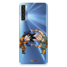 Funda para Oppo A94 5G Oficial de Dragon Ball Goten y Trunks