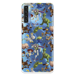 Funda para TCL 20L Plus Oficial de Disney Muñecos Toy Story Siluetas - Toy Story