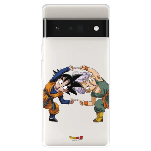 Funda para Google Pixel 7 Pro Oficial de Dragon Ball Goten y Trunks Fusión - Dragon Ball