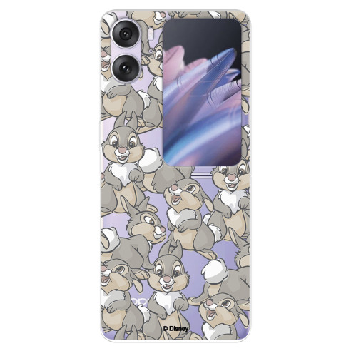 Funda para Oppo Find N2 Flip Oficial de Disney Tambor Patrones - Bambi