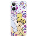 Funda para Realme 10 Oficial de Disney Campanilla Flores - Peter Pan