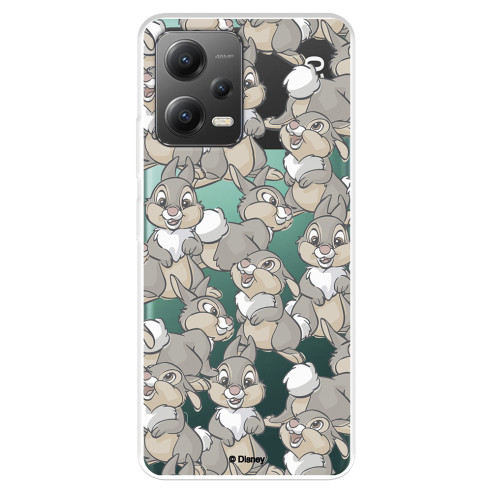 Funda para Xiaomi Poco X5 5G Oficial de Disney Tambor Patrones - Bambi