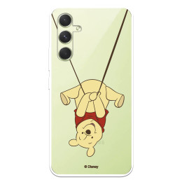 Funda para Samsung Galaxy A54 5G Oficial de Disney Winnie  Columpio - Winnie The Pooh