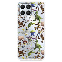 Funda para Honor 70 Lite Oficial de Disney Muñecos Toy Story Siluetas - Toy Story