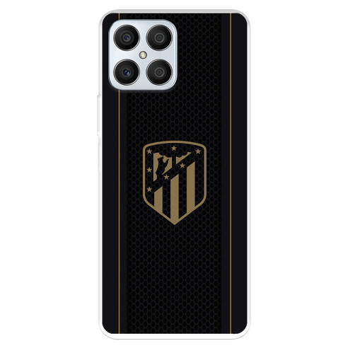 Funda para Honor 70 Lite del Atlético de Madrid Escudo Dorado Fondo Negro  - Licencia Oficial Atlético de Madrid