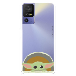 Funda para TCL 40 SE Oficial de Star Wars Baby Yoda Sonrisas - The Mandalorian