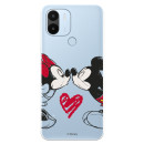 Funda para Xiaomi Redmi A2 Oficial de Disney Mickey y Minnie Beso - Clásicos Disney
