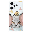 Funda para Poco F5 5G Oficial de Disney Dumbo Silueta Transparente - Dumbo