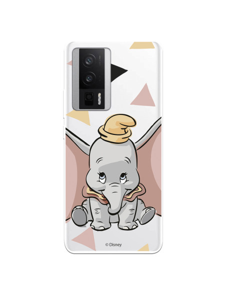 Funda Oficial Disney Dumbo Silueta Transparente Para Xiaomi Mi A2