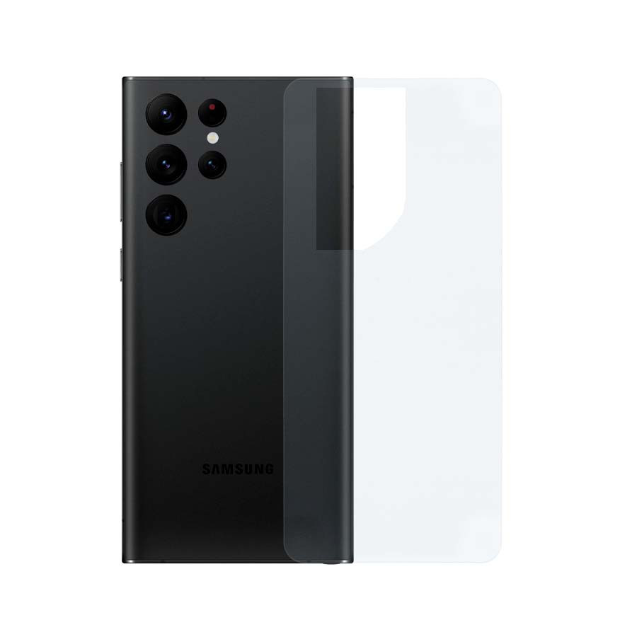 Film Arrière Verre Trempe pour Samsung Galaxy S22 Ultra - Kamalion
