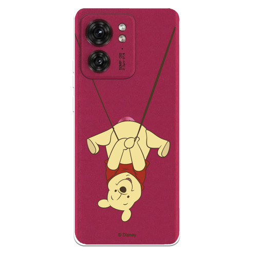 Funda para Motorola Edge 40 Oficial de Disney Winnie  Columpio - Winnie The Pooh