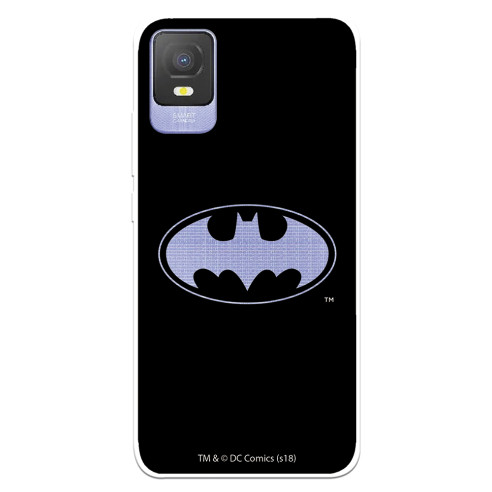 Funda para TCL 403 Oficial de DC Comics Batman Logo Transparente - DC Comics