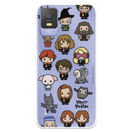 Funda para TCL 403 Oficial de Harry Potter Personajes Iconos - Harry Potter